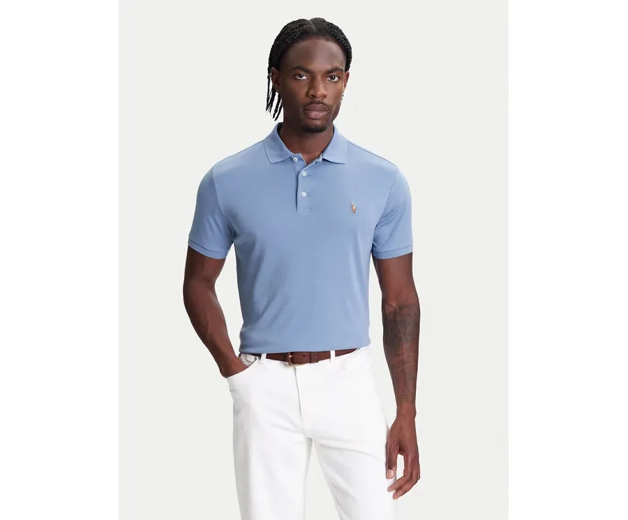 obrazek 1 Polo Ralph Lauren Polo 710704319169 Niebieski Custom Slim Fit