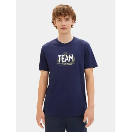 Zdjęcie Tom Tailor Denim T-Shirt 1040838 Granatowy Regular Fit
