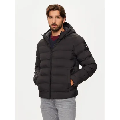 Zdjęcie Tommy Hilfiger Kurtka zimowa MW0MW37257 Czarny Regular Fit