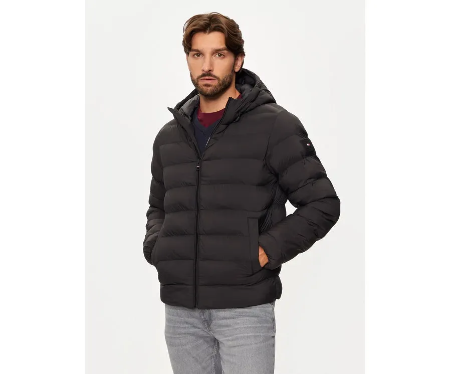 obrazek 1 Tommy Hilfiger Kurtka zimowa MW0MW37257 Czarny Regular Fit