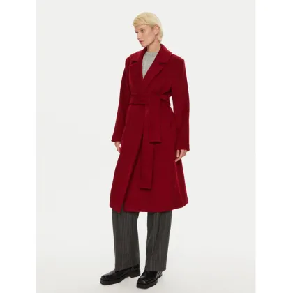 Zdjęcie 2NDDAY Płaszcz wełniany Liviana 2245132514 Czerwony Oversize