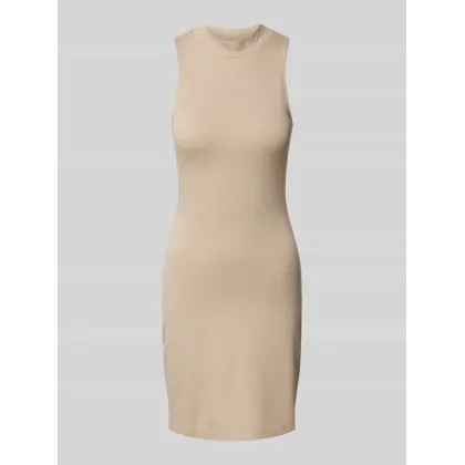 Zdjęcie Calvin Klein Jeans Sukienka codzienna Logo J20J225290 Beżowy Slim Fit