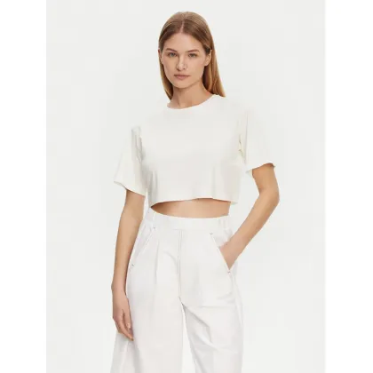 Zdjęcie Max Mara T-Shirt 2516941098650 Écru Regular Fit