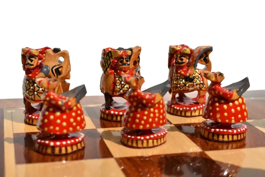 obrazek 12 Nadzwyczajna kolekcja Ambawari do gry w szachy idealna na prezent - The Chess Empire