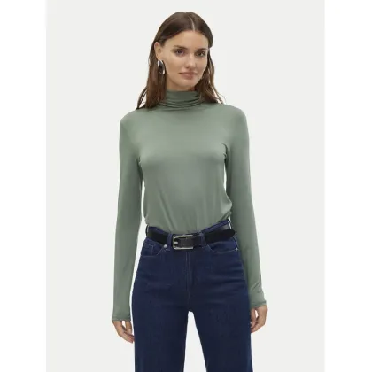 Zdjęcie Vero Moda Golf Alberte 10293803 Zielony Slim Fit