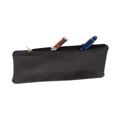 Picture Exquisite pen case - natural leather