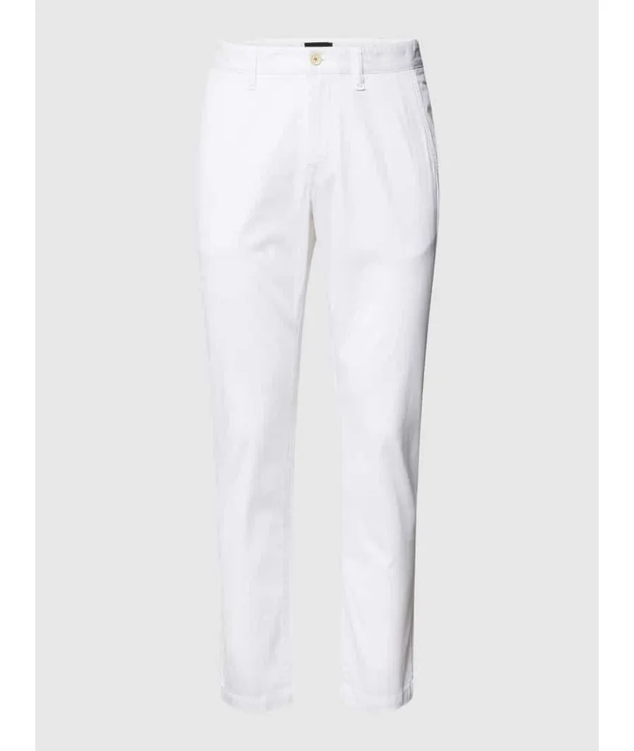 obrazek 1 Chinosy z detalami z logo model ‘Taber’