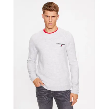 Zdjęcie Tommy Jeans Sweter DM0DM17756 Szary Regular Fit