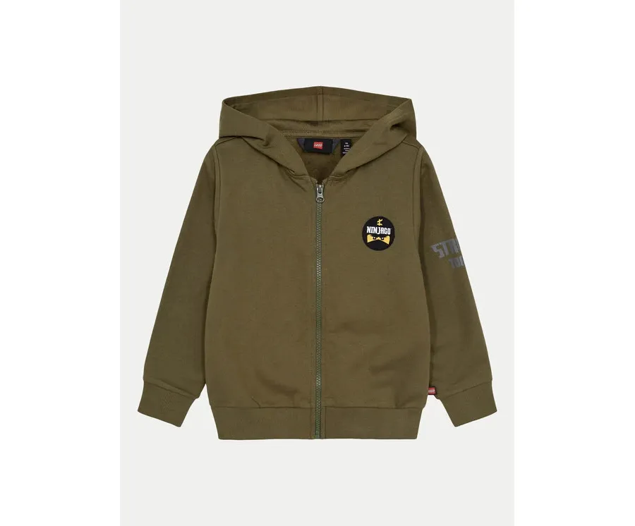 obrazek 1 LEGO Bluza Ninjago 12011284 Zielony Regular Fit