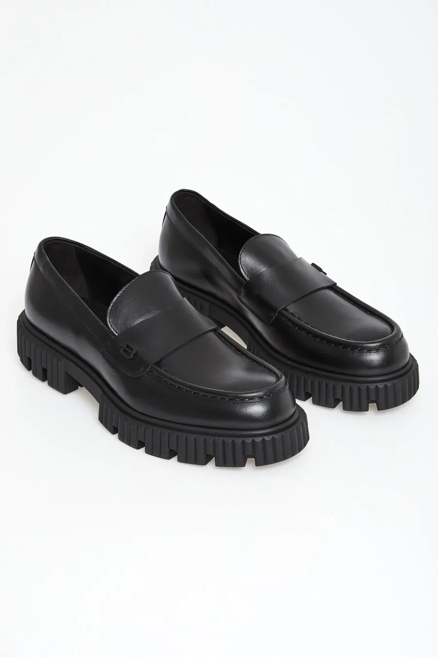 obrazek 1 Loafersy męskie skórzane BALDININI Baldinini