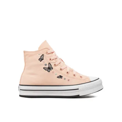 Zdjęcie Converse Trampki Chuck Taylor All Star Eva Lift Butterflies A07355C Różowy