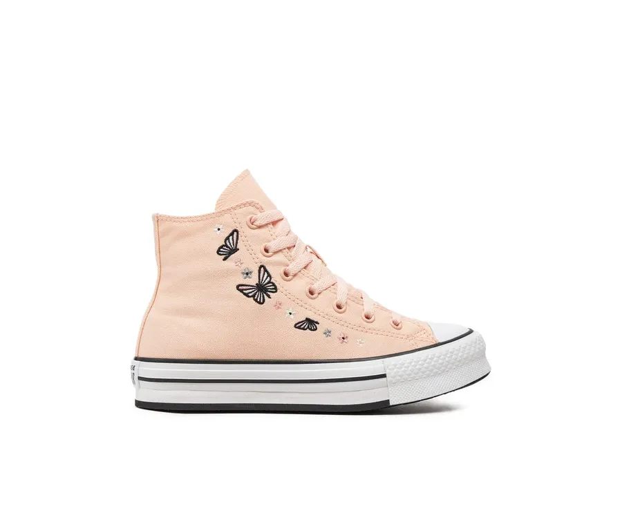 obrazek 1 Converse Trampki Chuck Taylor All Star Eva Lift Butterflies A07355C Różowy