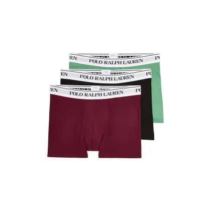 Zdjęcie Polo Ralph Lauren bokserki 3-pack męskie kolor zielony 714830299