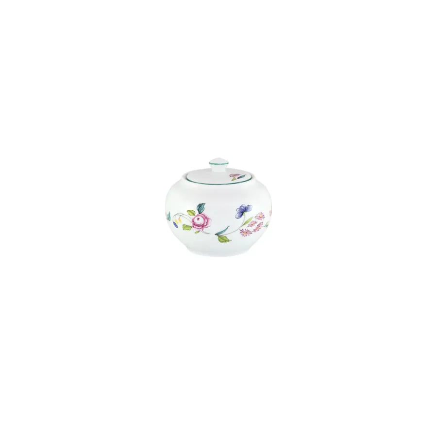 obrazek 17 Gustowny komplet zastawy stołowej z porcelany dla 12 osób, 68 el. - Porcel