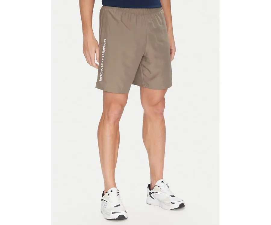 obrazek 1 Under Armour Szorty sportowe Ua Woven Wdmk Shorts 1383356 Zielony Regular Fit