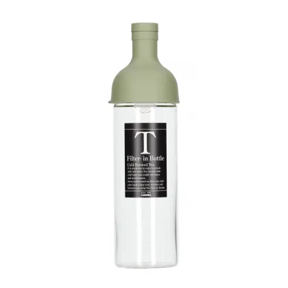 Zdjęcie Hario butelka z filtrem Cold Brew Tea 750ml - zgaszona zieleń HARIO