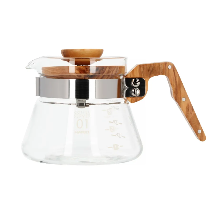obrazek 1 Hario Coffee Server 400ml - Olive Wood HARIO
