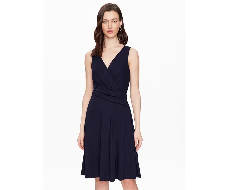 obrazek 1 Lauren Ralph Lauren Sukienka koktajlowa 250865006002 Granatowy Regular Fit LAUREN RALPH LAUREN