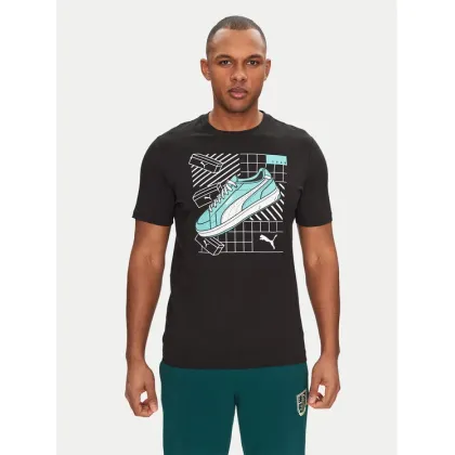 Zdjęcie Puma T-Shirt Sneaker 684830 Czarny Regular Fit