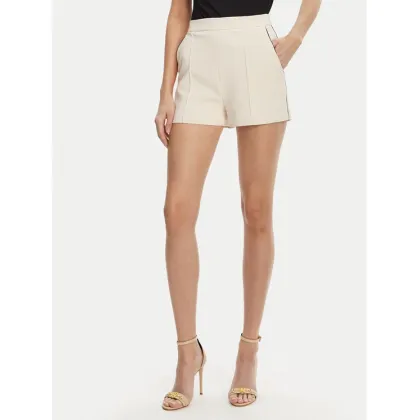 Zdjęcie Elisabetta Franchi Szorty materiałowe SH-008-51E2 Beżowy Regular Fit