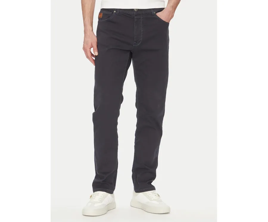 obrazek 1 Aeronautica Militare Spodnie materiałowe 251PJ205CT3551 Granatowy Regular Fit