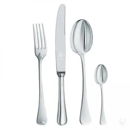 Zdjęcie Prestiżowy 48-elementowy komplet sztućców w skrzynce - Zaramella Argenti