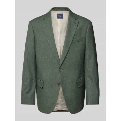 Zdjęcie Marynarka zapinana na dwa guziki z kołnierzem z połami model ‘GLEN’