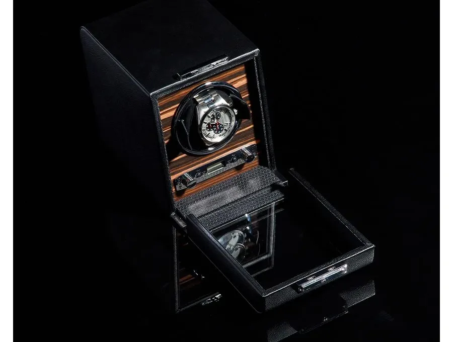obrazek 4 Wyjątkowy skórzany rotomat Roadster z drewnianą deską rozdzielczą