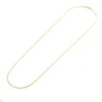 Picture Classic unisex chain in yellow gold (40 cm)