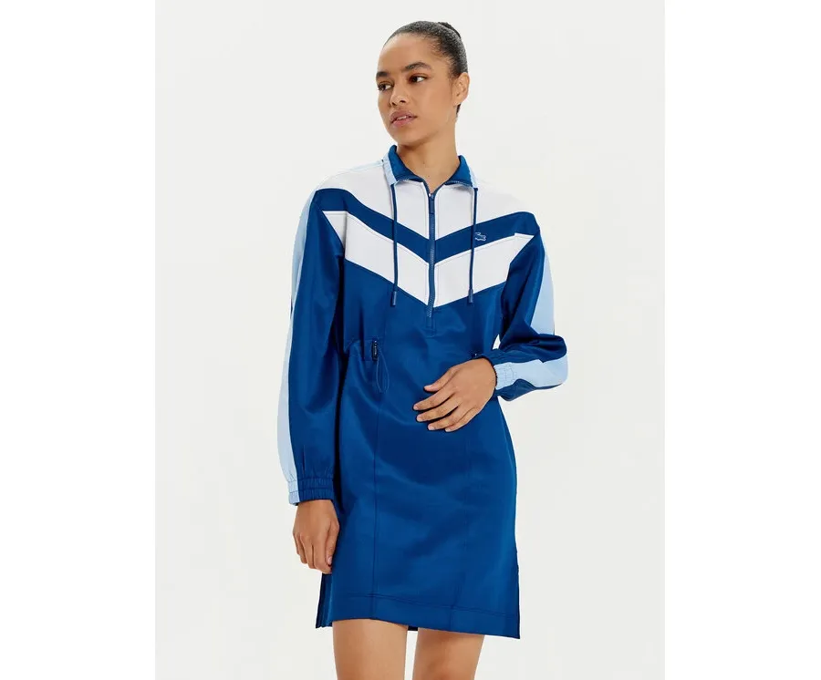 obrazek 1 Lacoste Sukienka dzianinowa EF4946 Niebieski Relaxed Fit