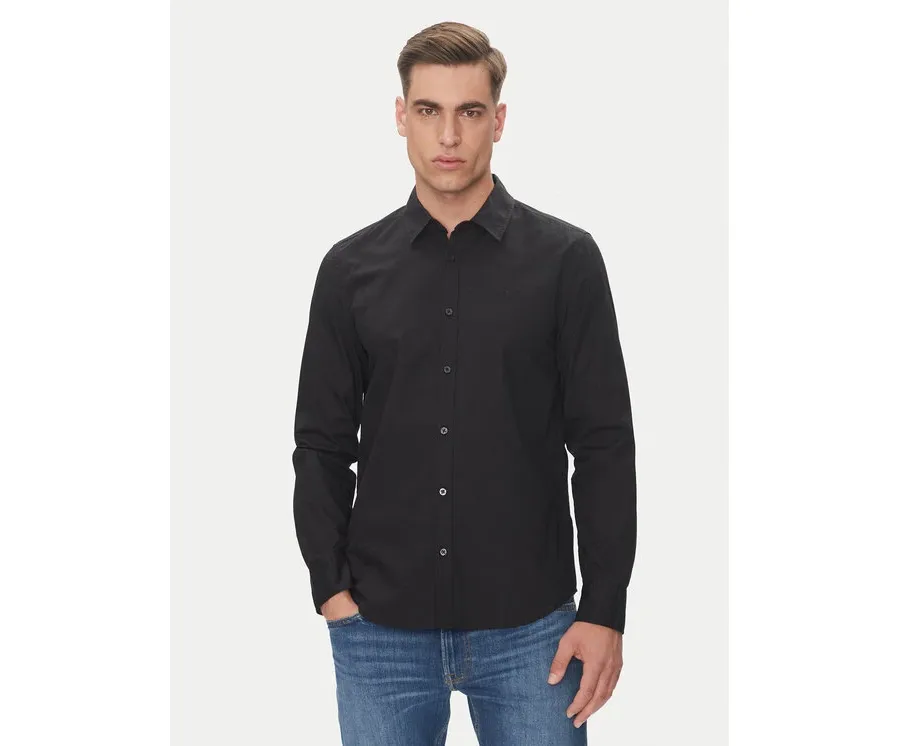 obrazek 1 Mustang Koszula Canton 1016238 Czarny Slim Fit