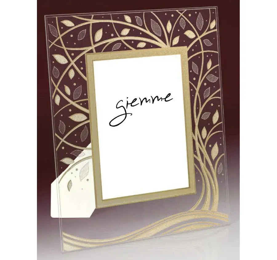 obrazek 1 Piękna ramka na zdjęcia o wymiarach 9х13 cm ze stylizowanym złotym drzewem