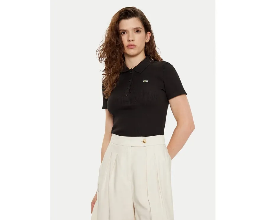 obrazek 1 Lacoste Polo DF5377 Czarny Slim Fit