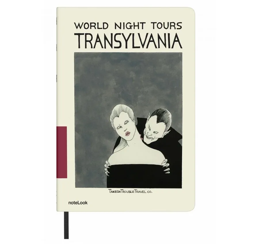 obrazek 2 Wykonany w Turcji - notatnik Takeda Transylwania w linie
