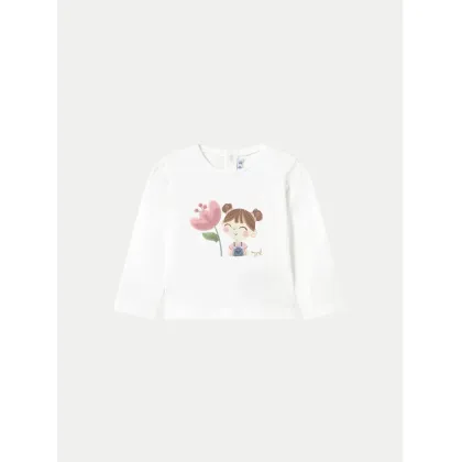 Zdjęcie Mayoral Bluzka 1050 Biały Regular Fit