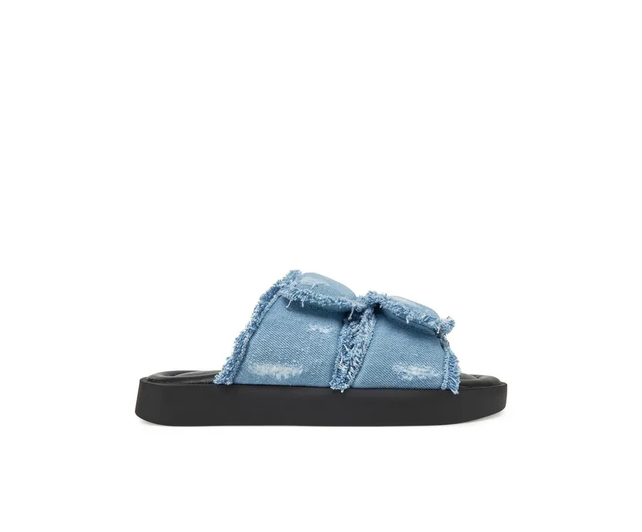 obrazek 1 Inuikii Klapki Classic Jeans Velcro 70104-143 506 Niebieski