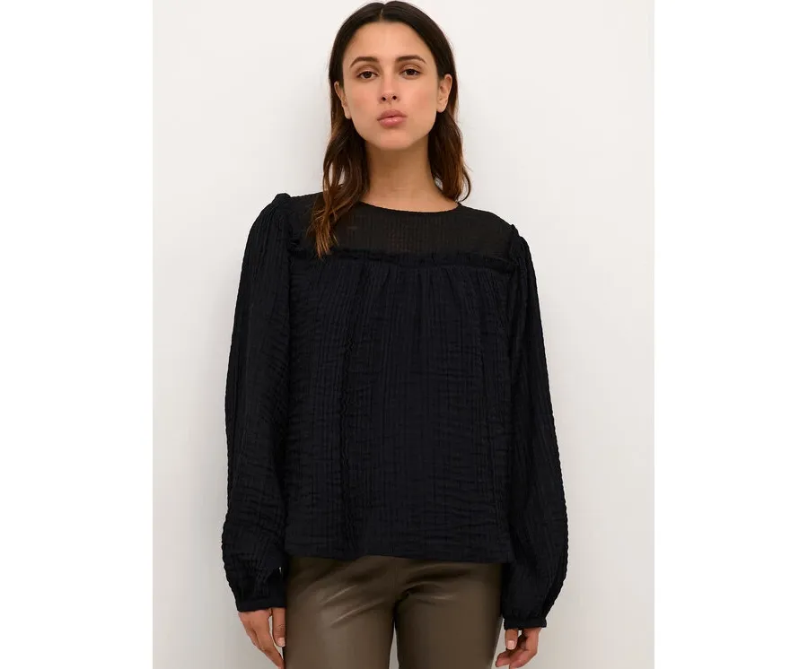 obrazek 1 Karen by Simonsen Bluzka Katharinakb 10104554 Czarny A-Line Fit