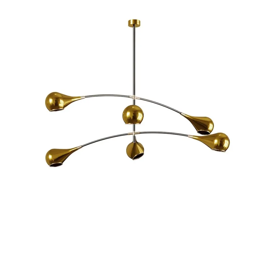 obrazek 2 Piękna lampa sufitowa vntage
