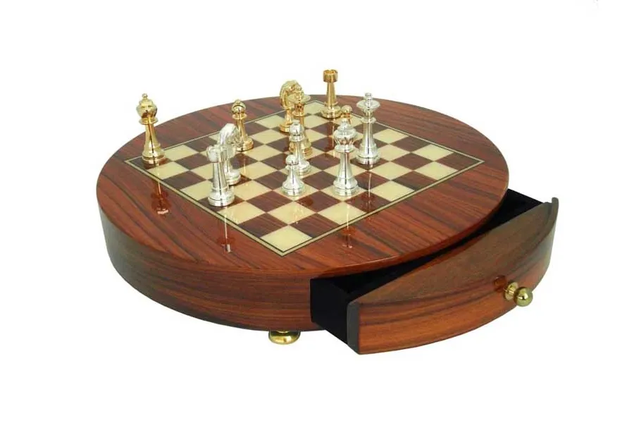obrazek 2 Posrebrzane figury szachowe
