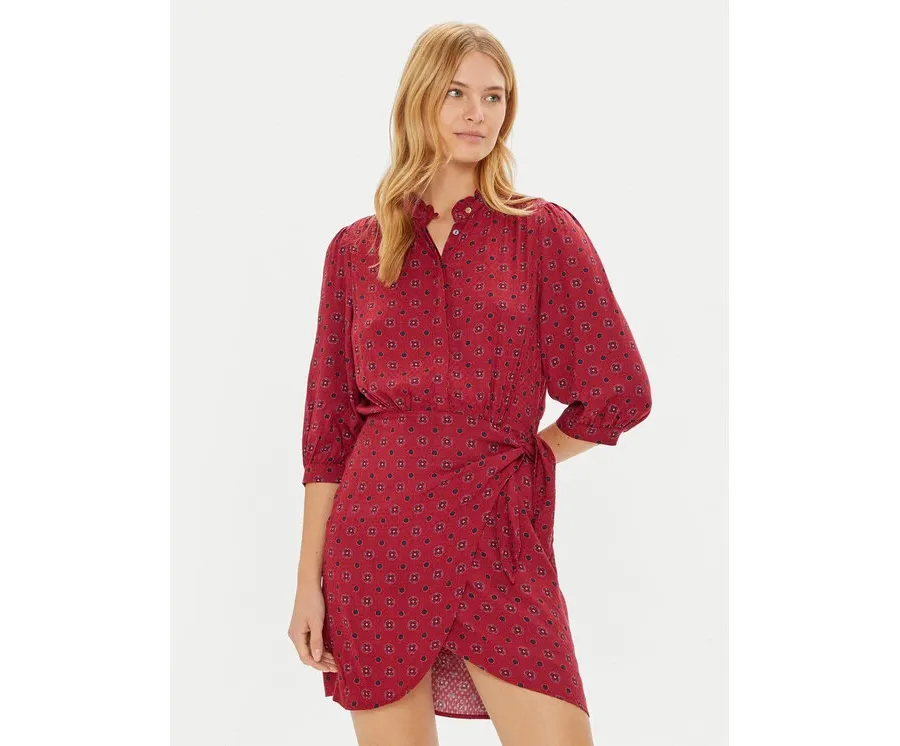 obrazek 1 Pepe Jeans Sukienka codzienna Picci PL953611 Czerwony Regular Fit