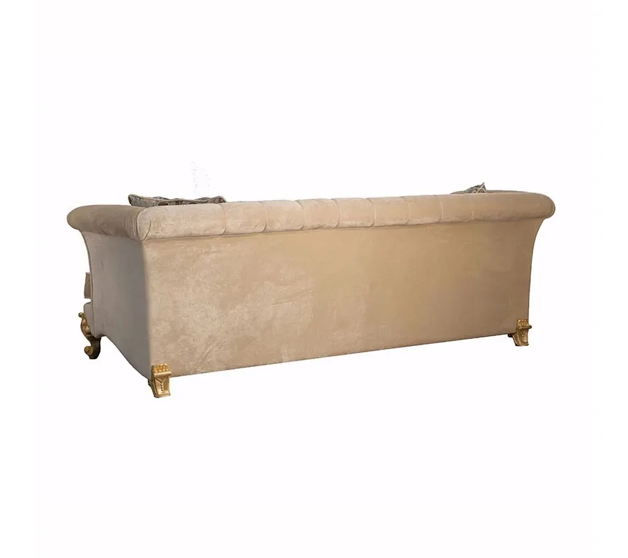 obrazek 5 Ekskluzywna 3-osobowa sofa w stylu klasycznym - Stella del Mobile