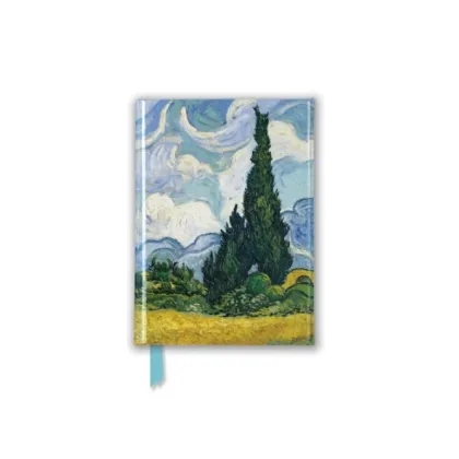 Zdjęcie Dziennik kieszonkowy (Vincent Van Gogh: Pole pszenicy z cyprysami) - Flame Tree Publishing