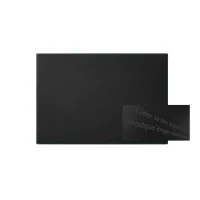 Zdjęcie Czarna skórzana podkładka 90x60 cm z grawerem