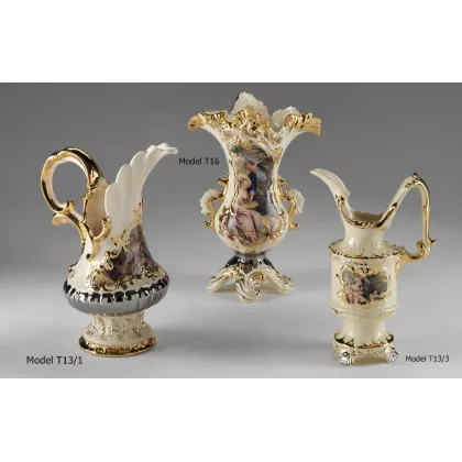 Zdjęcie Gustowna dekoracja salonowa - ceramiczne wazony
