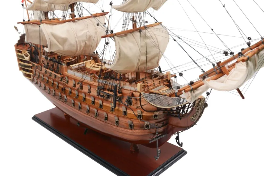 obrazek 2 HMS Victory – Ekskluzywny Model Okrętu 97cm | Rękodzieło z Drewna Egzotycznego