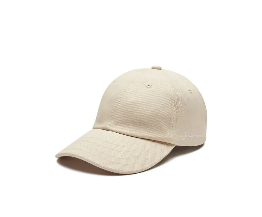 obrazek 1 JACQUEMUS Czapka z daszkiem 216AC009U Écru