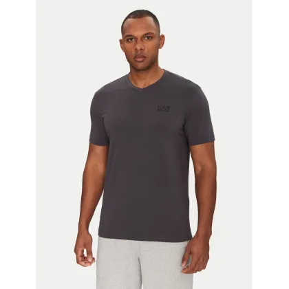 Zdjęcie EA7 Emporio Armani T-Shirt 8NPT27 PJVQZ U8115 Szary Regular Fit
