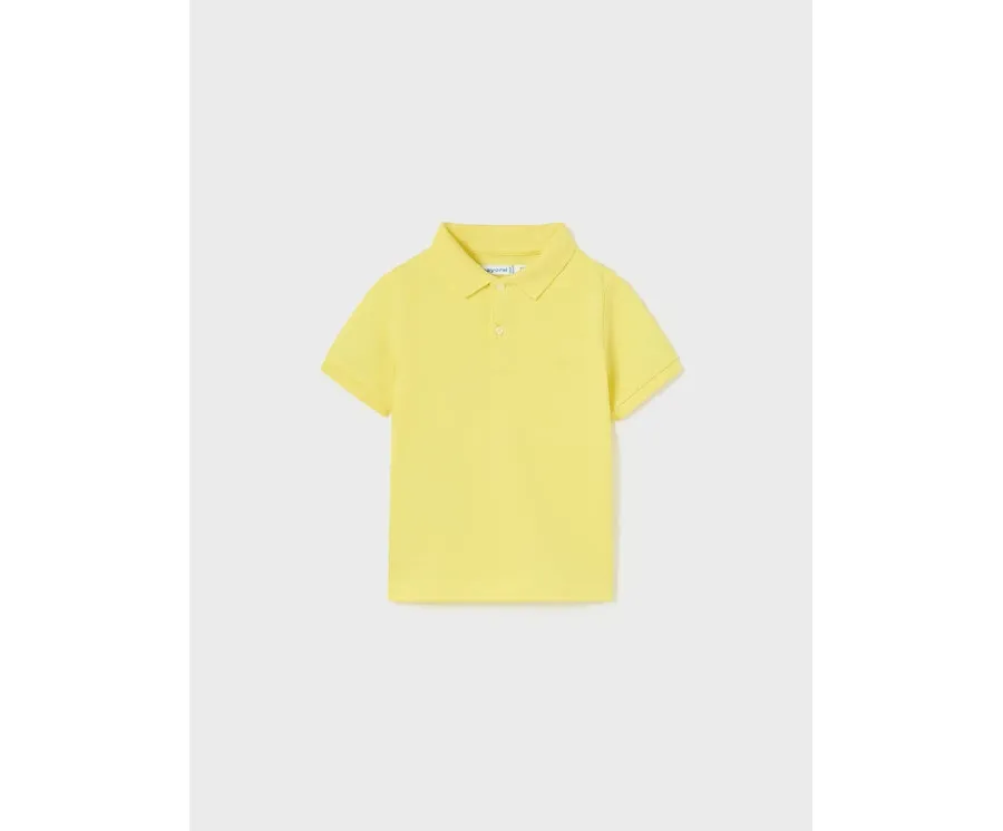 obrazek 1 Mayoral Polo 102 Żółty Regular Fit