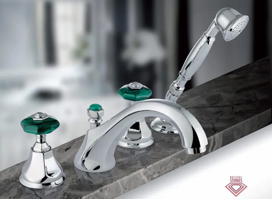 obrazek 3 Komplet wannowy zewnętrzny z prysznicem, głowica ceramiczna - Officina Nicolazzi