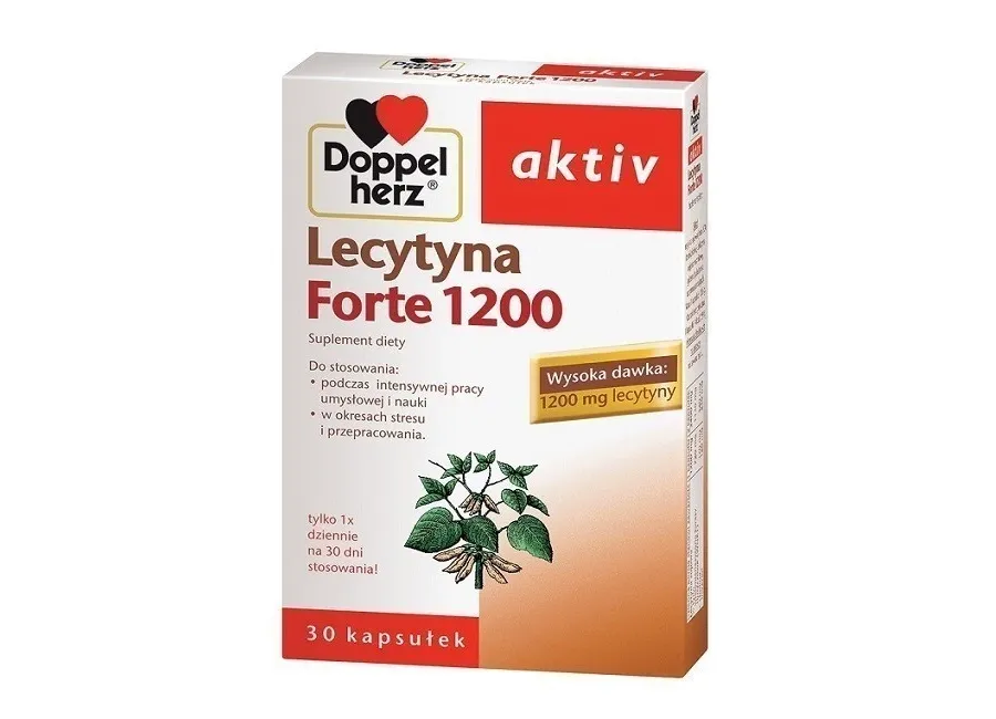 obrazek 1 Doppelherz aktiv Lecytyna 1200 Forte DOPPELHERZ